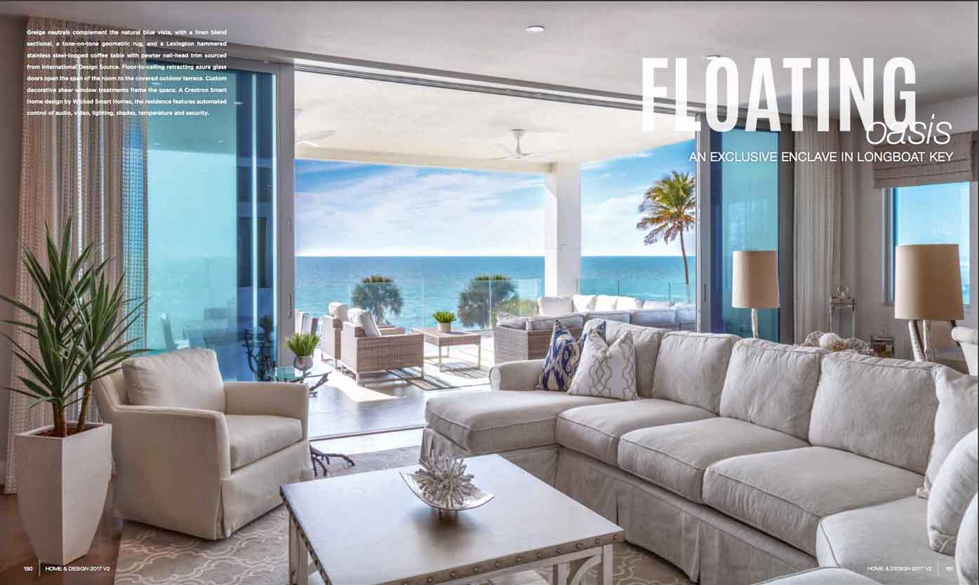 Home & Design - May 2017 - Floating Oasis