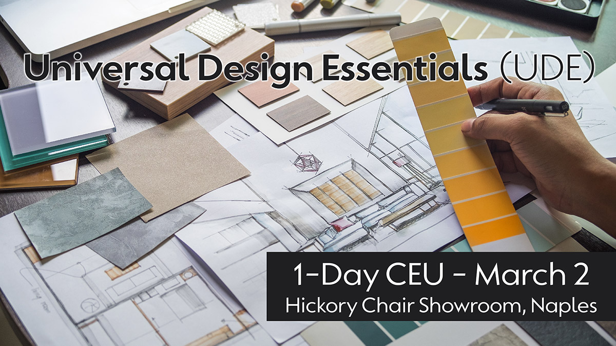 Universal Design Essentials CEU - March 2, 2020