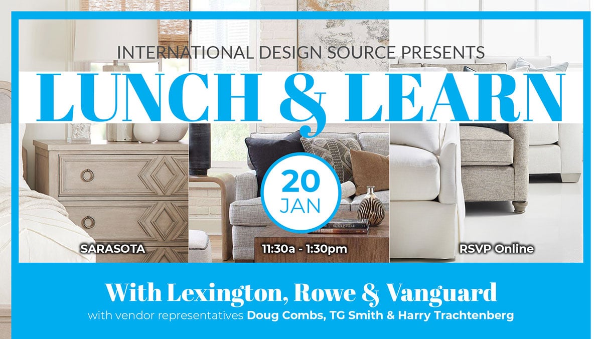 Lunch & Learn with Lexington, Rowe, and Vanguard on January 20, 2021 at Sarasota IDS
