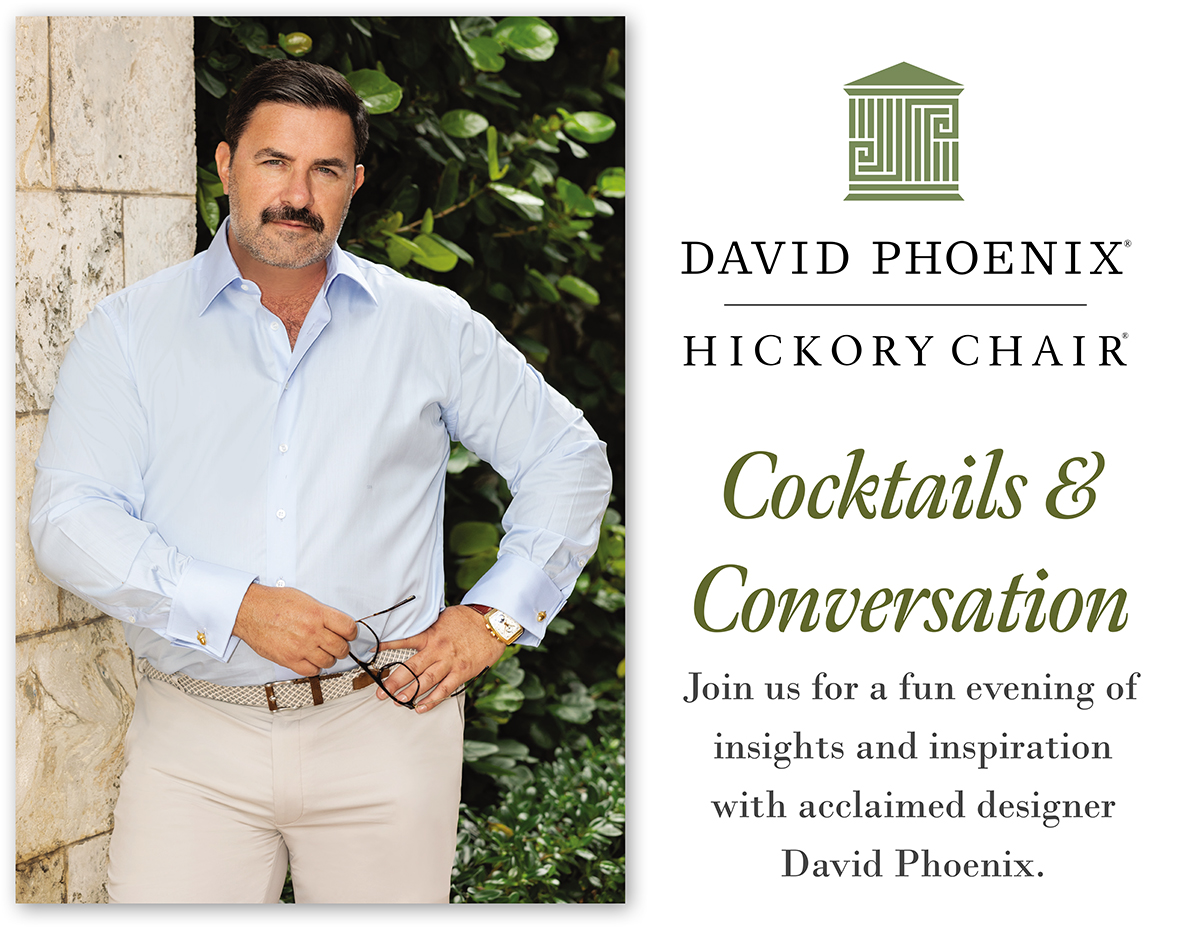Cocktails and Conversation with David Phoenix