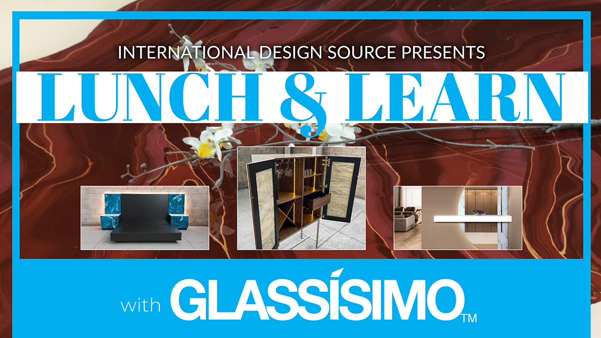 Glassisimo Lunch & Learn in March 2024 at IDS