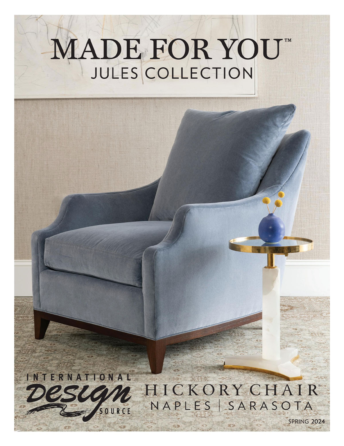 Hickory Chair Made For You Lookbook - Jules Collection - Spring 2024