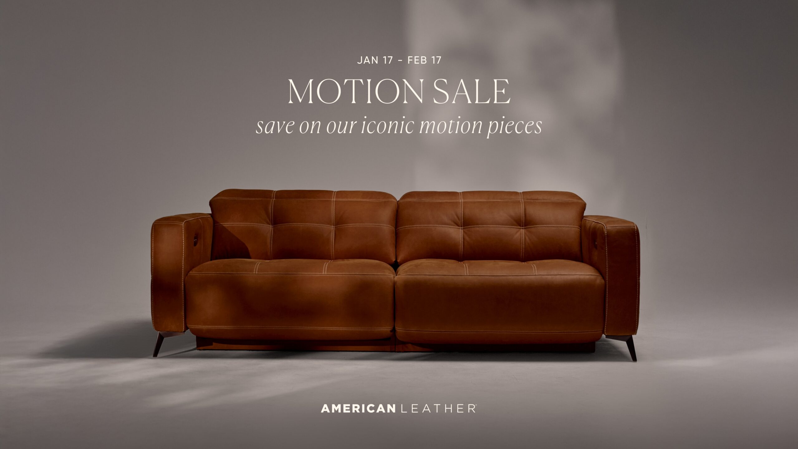 American Leather Motion Sale